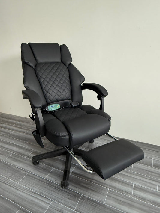 Massage Chair with Footrest – Ergonomic Recliner with 6 - Point Vibrating Massage OC670B - with | Sold by Uncle Wiener's Wholesale