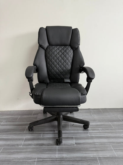 Massage Chair with Footrest – Ergonomic Recliner with 6 - Point Vibrating Massage OC670B - with | Sold by Uncle Wiener's Wholesale