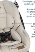 Maxi - Cosi Mico Luxe+ Baby Car Seat, Lightweight, Easy to Install with MaxiLock™ Technology, Washable Seat Cover, ClimaFlow™ Ventilation, Side Impact Protection, Fabrics - with | Sold by Uncle Wiener's Wholesale