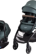 Maxi Cosi Zelia Max 5 - in - 1 Modular Travel System, Carraige Mode, Reversible Toddler seat, Use from Birth, Mico Infant car seat (Included), Dark Grey - with | Sold by Uncle Wiener's Wholesale