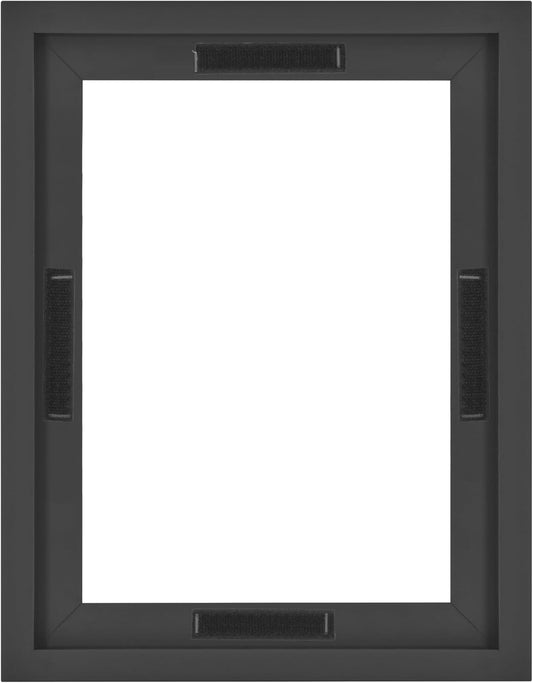 MCS Canvas Float Frames 9x12 Frame, Black Frame for Finished Canvases, Vertical & Horizontal Wall Hanging Large Frame with Adhesive for Canvas Paintings (1 - Pack) - with | Sold by Uncle Wiener's Wholesale