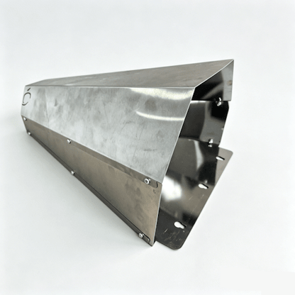 Medium Stainless Steel Chicken Kill Cone 14.4" Poultry Processing Restraining Cone for Farm, Homestead & Backyard Chicken Use CKC08 - with | Sold by Uncle Wiener's Wholesale