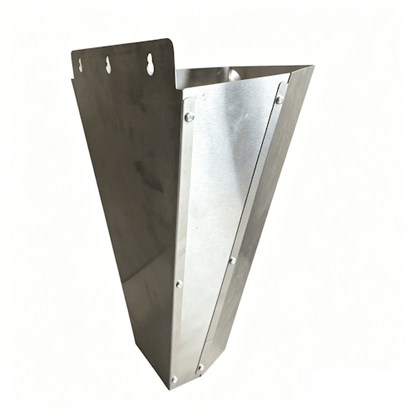 Medium Stainless Steel Chicken Kill Cone 14.4" Poultry Processing Restraining Cone for Farm, Homestead & Backyard Chicken Use CKC08 - with | Sold by Uncle Wiener's Wholesale