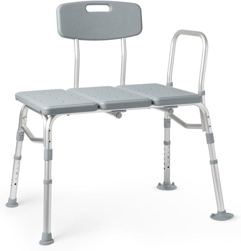 Medline Knockdown Transfer Benches - with | Sold by Uncle Wiener's Wholesale