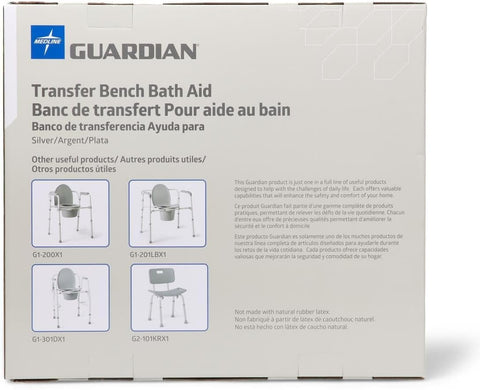 Medline Knockdown Transfer Benches - with | Sold by Uncle Wiener's Wholesale