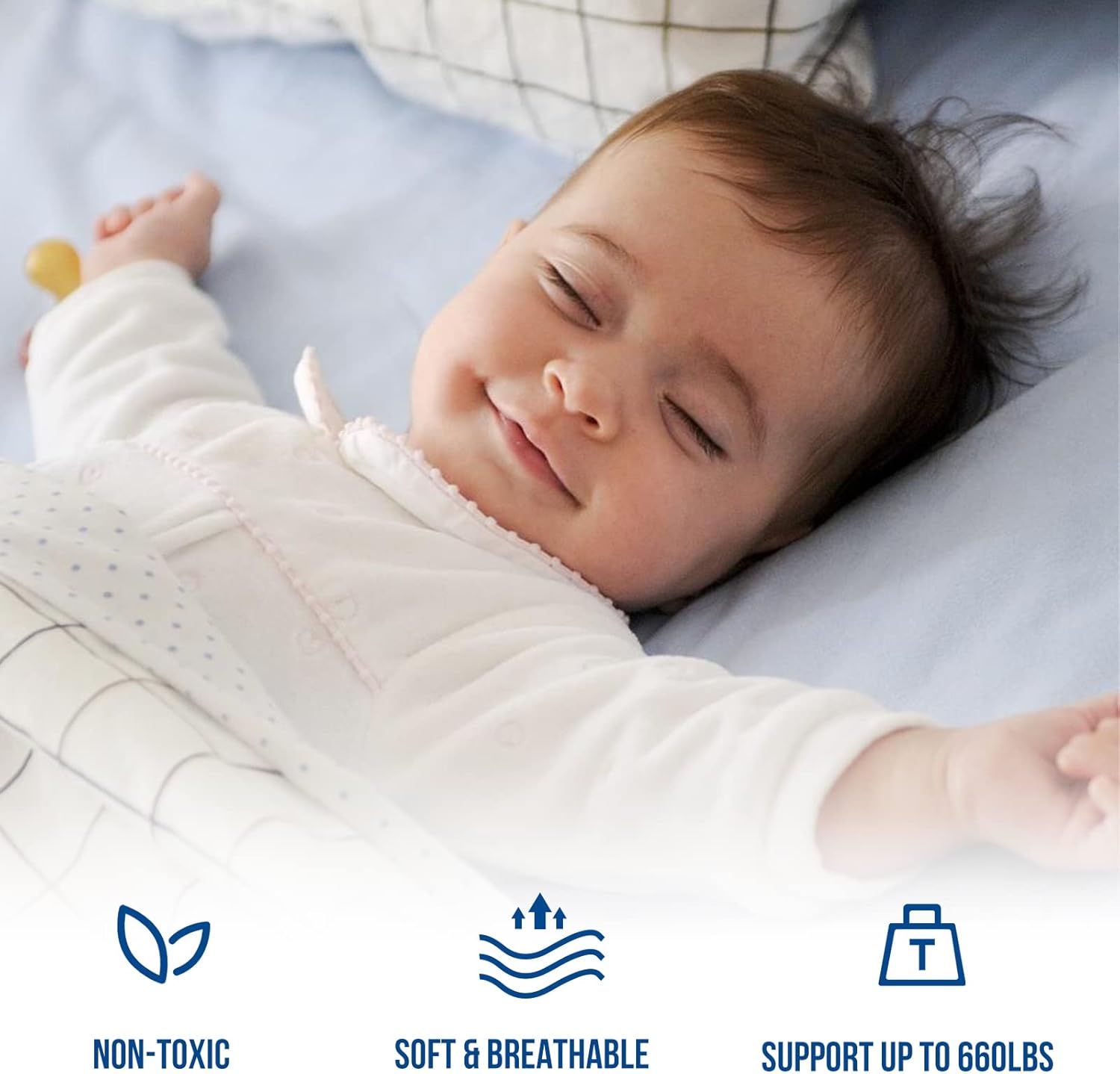 Meldoz Queen Air Mattress with Built - In Pump – 18" Double High Inflatable Bed - with | Sold by Uncle Wiener's Wholesale