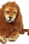 Melissa & Doug Giant Lion - Lifelike Stuffed Animal (55.88 cm H x 193.04 cm W x 38.1 cm L), THE TIGER - with | Sold by Uncle Wiener's Wholesale