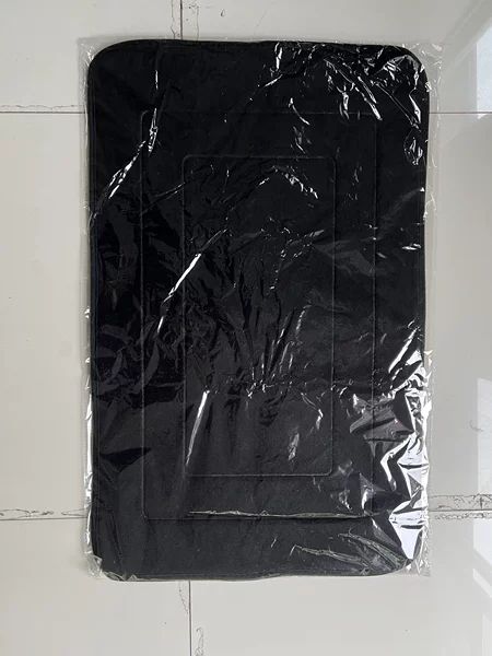 Memory Foam Bath Mat – Soft Absorbent Bathroom Rug 50 × 80 cm (Black BATH5080BK / Gray BATH5080GY) - with Black Memory Foam Bath Mat | Sold by Uncle Wiener's Wholesale