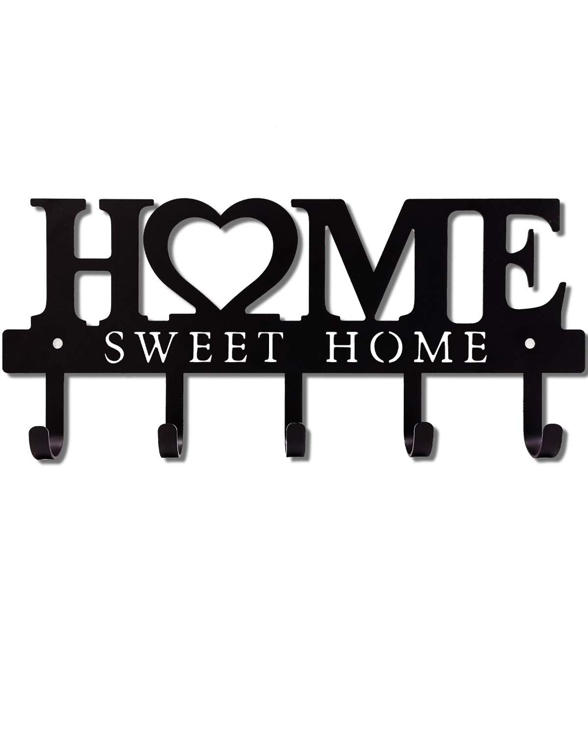 Metal Key Hook Wall Mount Home Sweet Home Key Holder Rack ZP384528 - with | Sold by Uncle Wiener's Wholesale