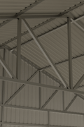 Metal Storage Building with Electric Roll - Up Door – 43x50, 43x66, 43x82 Sizes | Industrial Steel Garage - with 43 FT × 82 FT | Sold by Uncle Wiener's Wholesale