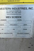 MEV High - Frequency Rectangular Screener – 5' x 10' Deck System MEV510 - with | Sold by Uncle Wiener's Wholesale