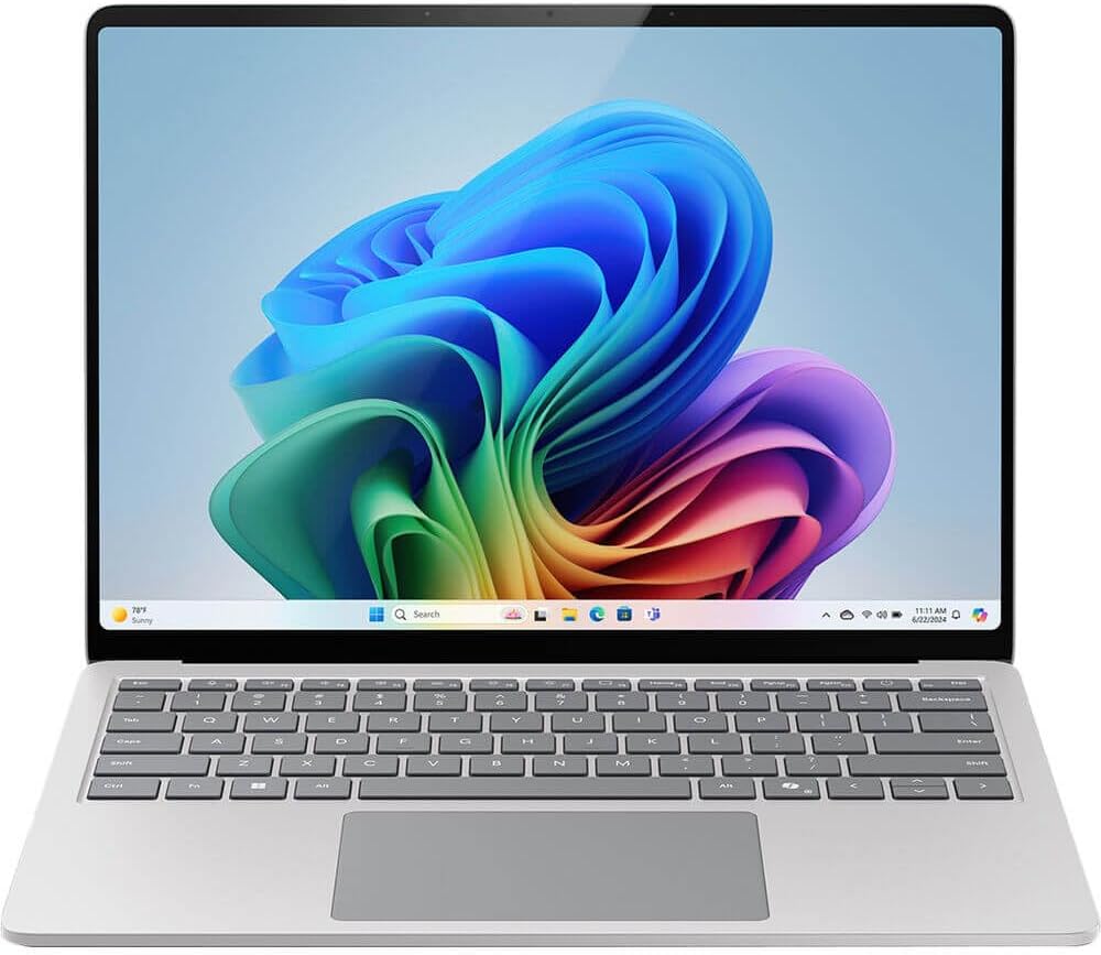 Microsoft Surface Laptop 13.8" (2024) – Snapdragon X Plus, 16GB RAM, 256GB SSD – Platinum - with | Sold by Uncle Wiener's Wholesale