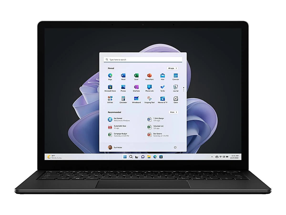 Microsoft Surface Laptop 5 15 - Inch Touchscreen Intel Core i7 16GB RAM 512GB SSD Black - Electronics with | Sold by Uncle Wiener's Wholesale