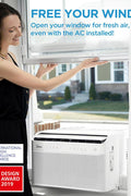 Midea 10,000 BTU U - Shaped Inverter Window Air Conditioner WiFi, 9X Quieter, ENERGY STAR Most Efficient Over 35% Savings, White - with White | Sold by Uncle Wiener's Wholesale