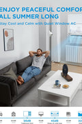 Midea 12,000 BTU Smart Inverter Air Conditioner Window Unit with Heat and Dehumidifier – Cools up to 550 Sq. Ft., Energy Star Rated, Quiet Operation, Electronic Controls, Remote Control, White - with White | Sold by Uncle Wiener's Wholesale