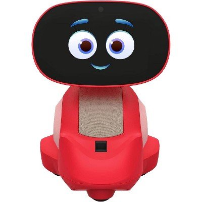 Miko 3: AI - Powered Smart Robot - Red - with Dimensions (Overall): 8 Inches (H) x 5 Inches (W) x 7 Inches (D) | Sold by Uncle Wiener's Wholesale