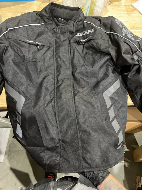 Milwaukee Leather MPL2775 Black Armored Textile Motorcycle Jacket for Women - All Season Jacket w/Removable Liner, size L - with | Sold by Uncle Wiener's Wholesale