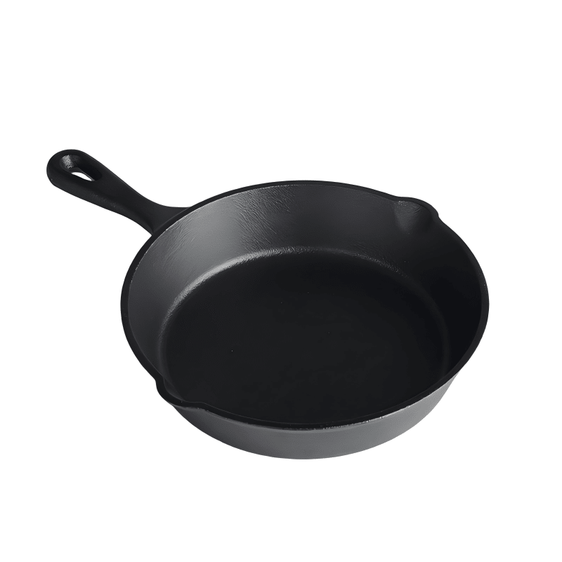 Mini Cast Iron Skillet 4" Pre-Seasoned Fry Pan 0.5 Quart CI4MINI - with | Sold by Uncle Wiener's Wholesale