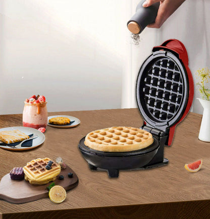 Mini Electric Waffle Maker with Non - Stick Plates – US Plug W1003 - with | Sold by Uncle Wiener's Wholesale