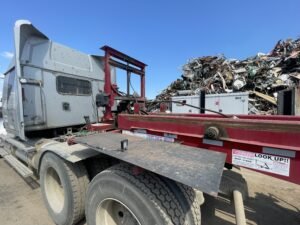 Mini Rolloff Trailer Truck – Compact Heavy - Duty Hauling Trailer - with | Sold by Uncle Wiener's Wholesale