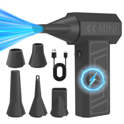 Mini Turbo Jet Fan 5-in-1 Suck & Blow Air Duster LGHO100 - with | Sold by Uncle Wiener's Wholesale