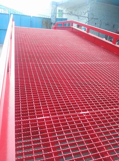 Mobile Loading Dock with Hydraulic Lift – 22,000 LB Capacity, Portable Steel Access Ramp - Mobile Hydraulic Loading Dock Ramp with MOBILE LOADING DOCK WITH MANUAL HYDRAULIC LIFT 12924 | Sold by Uncle Wiener's Wholesale