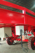 Mobile Loading Dock with Hydraulic Lift – 22,000 LB Capacity, Portable Steel Access Ramp - Mobile Hydraulic Loading Dock Ramp with MOBILE LOADING DOCK WITH MANUAL HYDRAULIC LIFT 12924 | Sold by Uncle Wiener's Wholesale