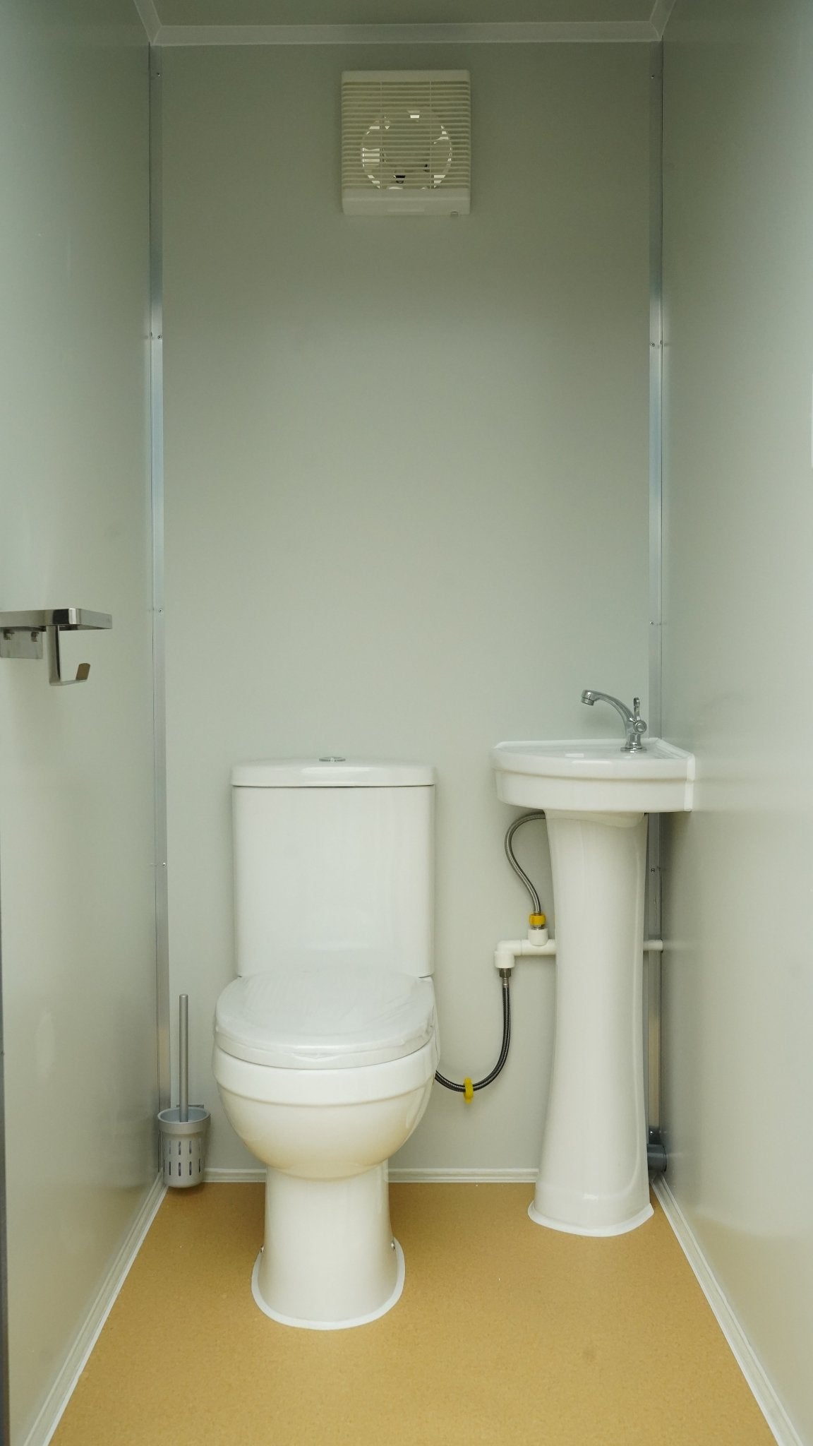 Mobile Toilet & Portable Shower Restroom Units Bathroom – Single, Double & Shower Models for Job Sites & Events - Bathroom Fixtures with SINGLE TOILET & SHOWER UNIT | Sold by Uncle Wiener's Wholesale
