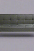 Black Modern Metal Frame Convertible Sofa Bed in Upright Position

Convertible Sofa Lounger in Minimal Living Room

Metal Frame Sofa Fully Reclined into Bed

Gray Futon Sofa with Metal Frame and Cushioned Seating

Multi-Position Convertible Sofa for Small Spaces

Side View of Sofa Lounger with Steel Legs

Foldable Futon Sofa with Modern Design

Compact Sofa Bed Setup in Small Apartment

Adjustable Metal Frame Sleeper Sofa in Gray