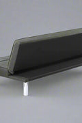 Black Modern Metal Frame Convertible Sofa Bed in Upright Position

Convertible Sofa Lounger in Minimal Living Room

Metal Frame Sofa Fully Reclined into Bed

Gray Futon Sofa with Metal Frame and Cushioned Seating

Multi-Position Convertible Sofa for Small Spaces

Side View of Sofa Lounger with Steel Legs

Foldable Futon Sofa with Modern Design

Compact Sofa Bed Setup in Small Apartment

Adjustable Metal Frame Sleeper Sofa in Gray