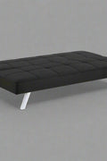 Black Modern Metal Frame Convertible Sofa Bed in Upright Position

Convertible Sofa Lounger in Minimal Living Room

Metal Frame Sofa Fully Reclined into Bed

Gray Futon Sofa with Metal Frame and Cushioned Seating

Multi-Position Convertible Sofa for Small Spaces

Side View of Sofa Lounger with Steel Legs

Foldable Futon Sofa with Modern Design

Compact Sofa Bed Setup in Small Apartment

Adjustable Metal Frame Sleeper Sofa in Gray