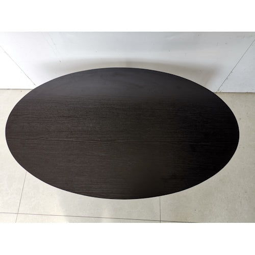 Modern Oval Coffee Table – 39" Living Room Table with Lower Storage Space C6262 - with | Sold by Uncle Wiener's Wholesale