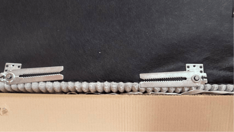 Modular 10ft Wide Corduroy Sofa – Modern Room Furniture with Plush Texture - with Dark Gray | Sold by Uncle Wiener's Wholesale