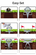 Mole Trap 2 Pack – Reusable Gopher Traps, Easy Set Mole Eliminator, Heavy Duty Pest Control G5875 - with | Sold by Uncle Wiener's Wholesale