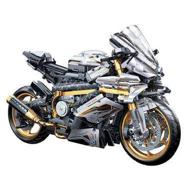 Motorcycle Building Blocks Set 2078 - Piece Construction Toy CPS343027 - with | Sold by Uncle Wiener's Wholesale