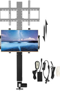 Motorized TV Lift Stand – Electric Adjustable Mount for 32–60" Flat Screen TVs | SKU: 1228836 - with | Sold by Uncle Wiener's Wholesale