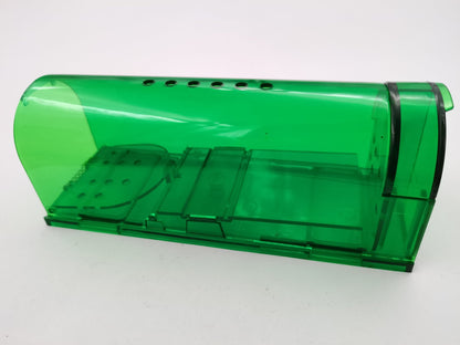 Mouse Trap Tunnel 4-Pack Humane Rat & Mouse Catcher Reusable ABS Green MTP174  - with | Sold by Uncle Wiener's Wholesale