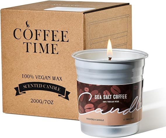 M&SENSE Assorted Scented Soy Wax Candle - Long Burning Aromatherapy Jar Candle - Home decor with 200g | Sold by Uncle Wiener's Wholesale