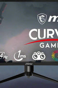 MSI Optix MAG342CQR front view with RGB lighting and curved screen

Highlight showing 144Hz and 1ms features

Mystic Light RGB rear panel close-up

1500R curvature immersive setup display

FPS/Racing/RPG in-game visual demo on UltraWide screen