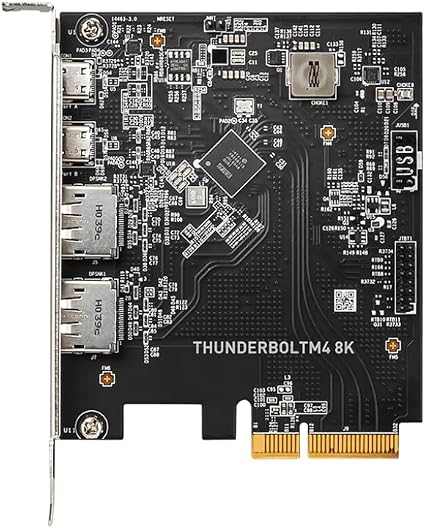 MSI THUNDERBOLTM4 8K Thunderbolt 4 PCIe Expansion Card – Dual USB-C Ports, 40Gbps, 8K Display Support - Electronics with | Sold by Uncle Wiener's Wholesale