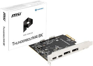 MSI THUNDERBOLTM4 8K Thunderbolt 4 PCIe Expansion Card – Dual USB-C Ports, 40Gbps, 8K Display Support