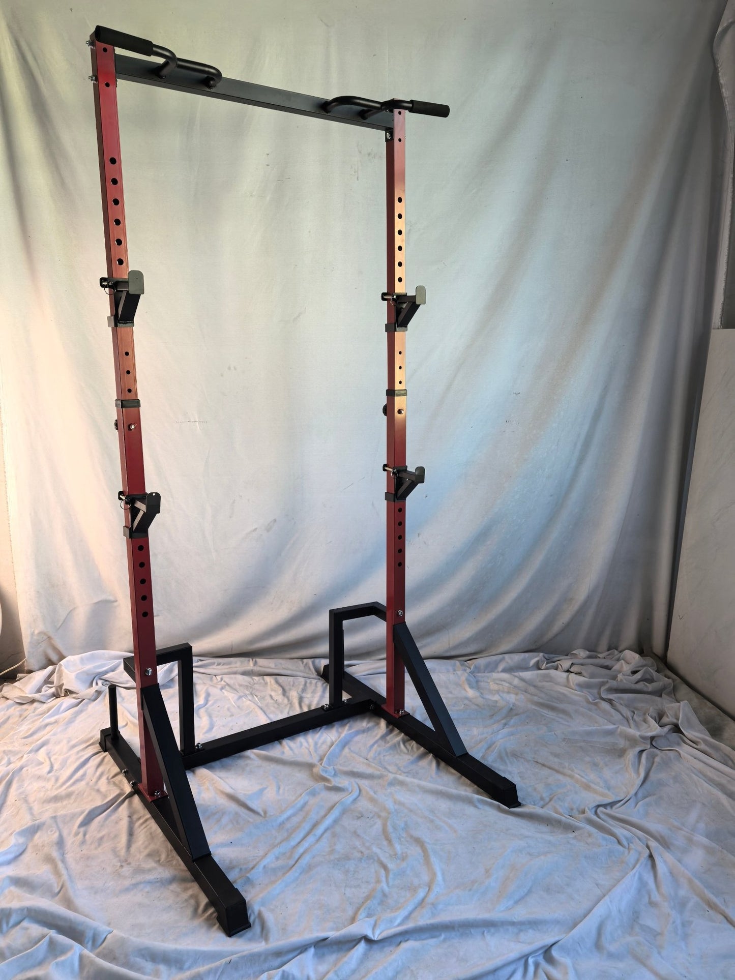 Multifunction Power Rack with Pull Up Bar 800 lb Capacity Home Gym MPR392543 - with | Sold by Uncle Wiener's Wholesale
