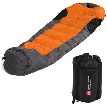 Mummy Sleeping Bag - 15°C | Lightweight Camping & Hiking Sleeping Bag | Waterproof and Compact MCT01 - with | Sold by Uncle Wiener's Wholesale