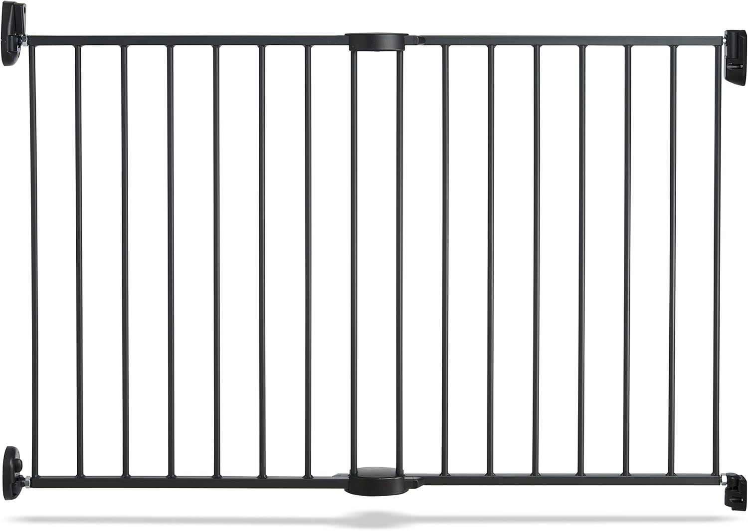 Munchkin Push to Close Extending Baby Safety Gate, Dark Grey by Munchkin - with | Sold by Uncle Wiener's Wholesale