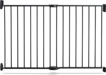 Munchkin Push to Close Extending Baby Safety Gate, Dark Grey by Munchkin - with | Sold by Uncle Wiener's Wholesale