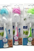 Munchkin - Sponge Bottle Brush, Colors May Vary - with Blue | Sold by Uncle Wiener's Wholesale