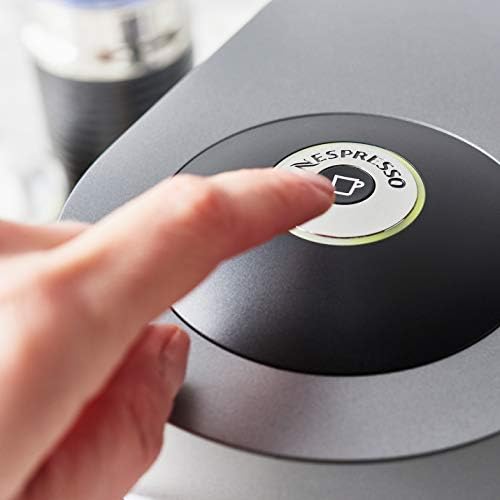 Nespresso VertuoPlus Deluxe Coffee & Espresso Machine with Aeroccino Milk Frother – Titanium (44387051552) - with | Sold by Uncle Wiener's Wholesale