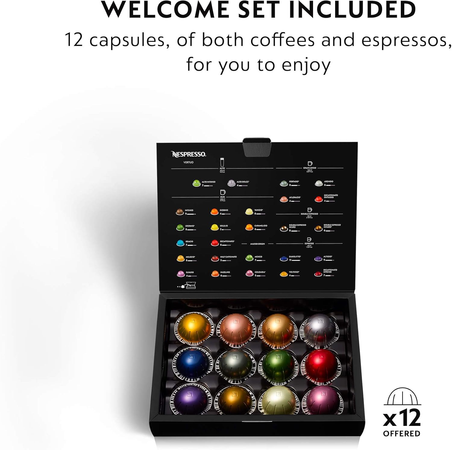 Nespresso VertuoPlus Deluxe Coffee & Espresso Machine with Aeroccino Milk Frother – Titanium (44387051552) - with | Sold by Uncle Wiener's Wholesale