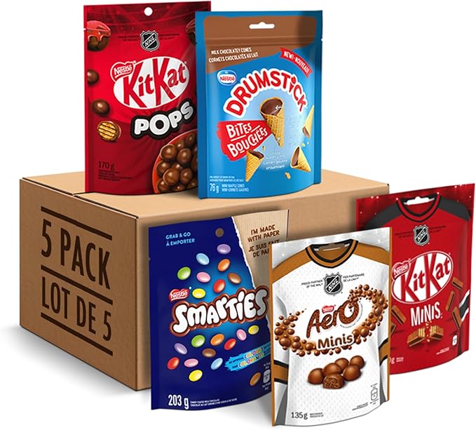 Nestlé Variety Snack Pack 764g Chocolate Candy Assortment Gift Box - Snack with | Sold by Uncle Wiener's Wholesale
