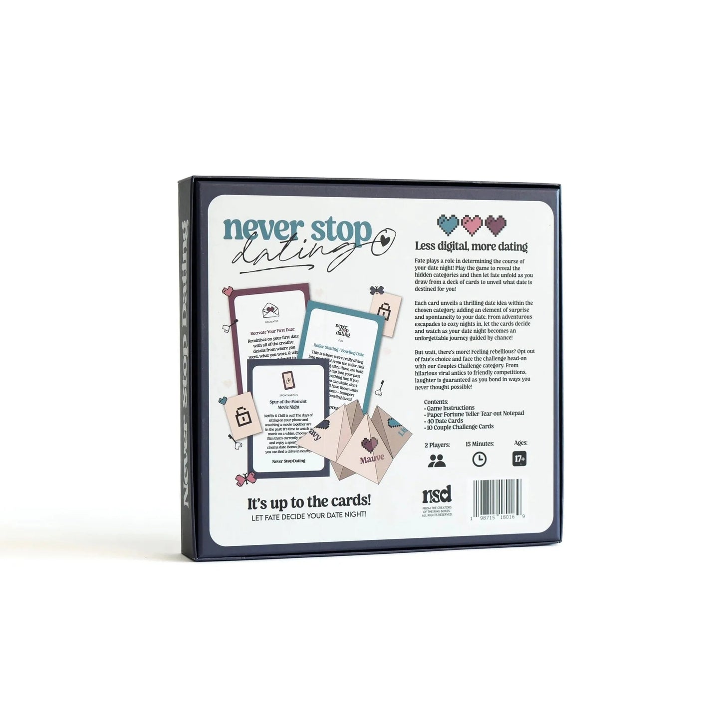 Never Stop Dating Couples Card Game – Romantic Date Night Activity Game for Couples & Relationship Building - Toys with | Sold by Uncle Wiener's Wholesale